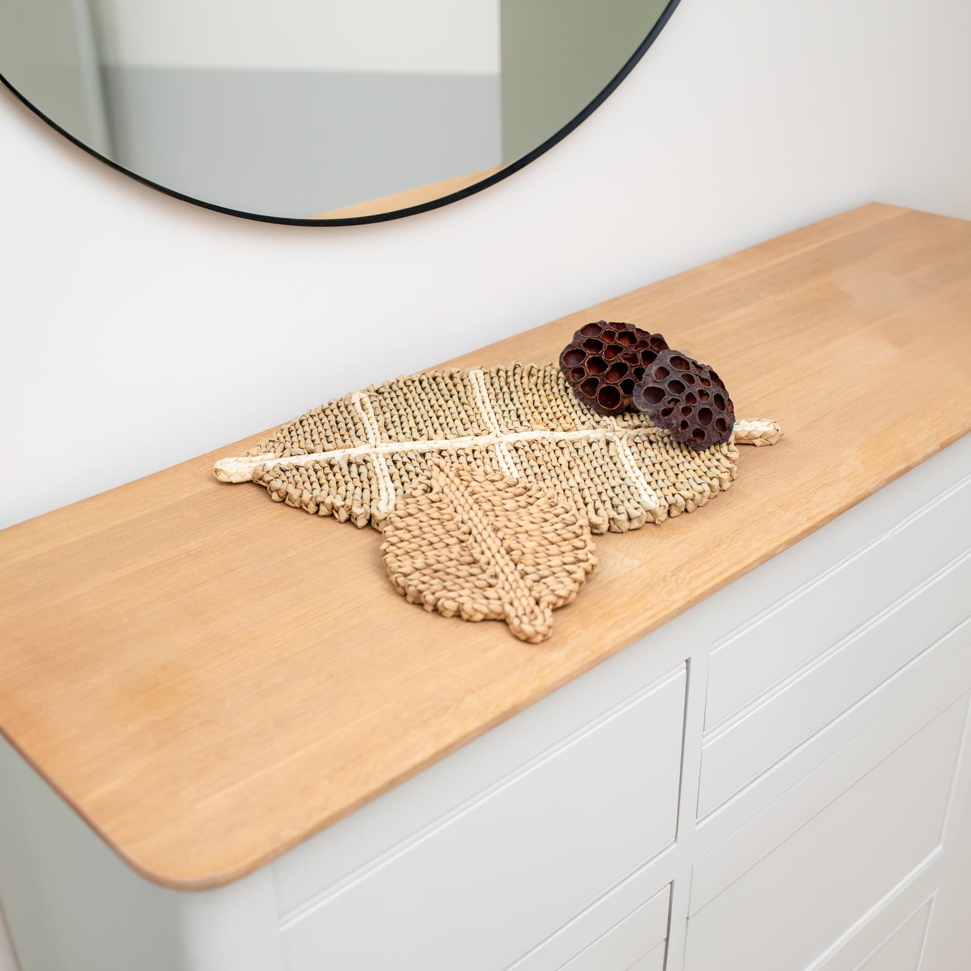 Leaf Shape Coasters (set)