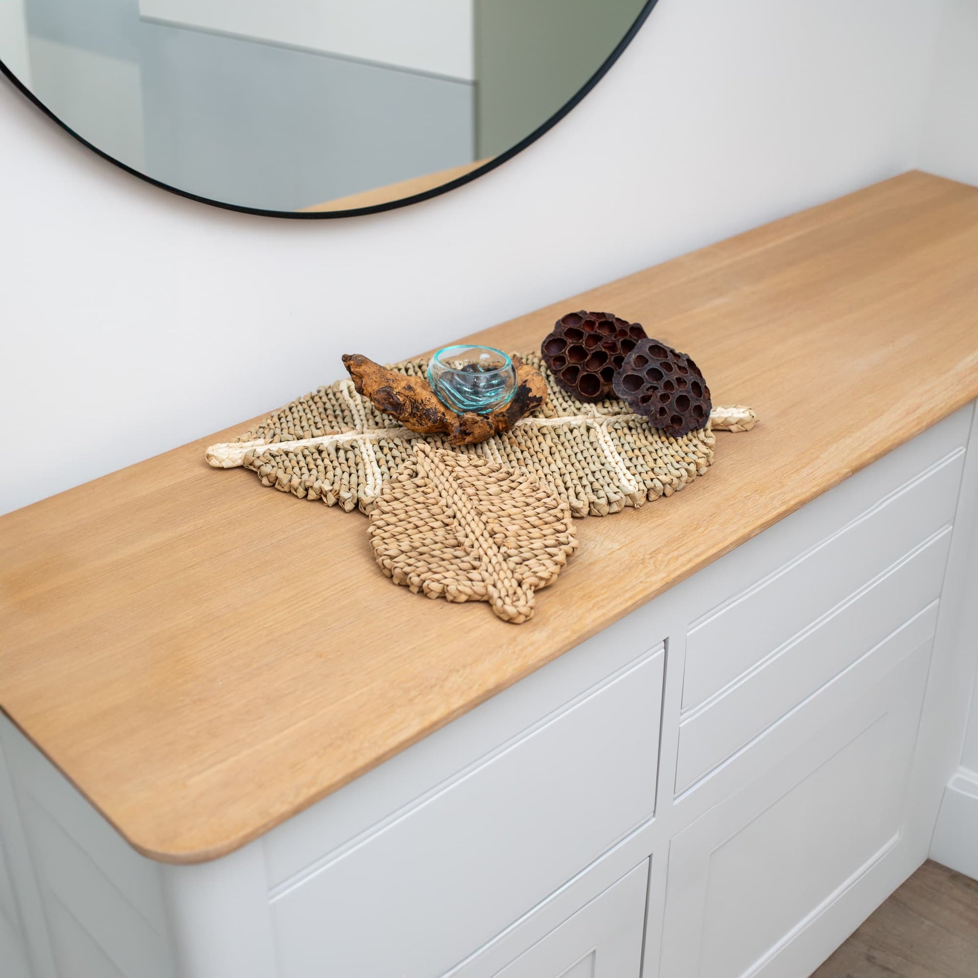 Leaf Shape Coasters (set)