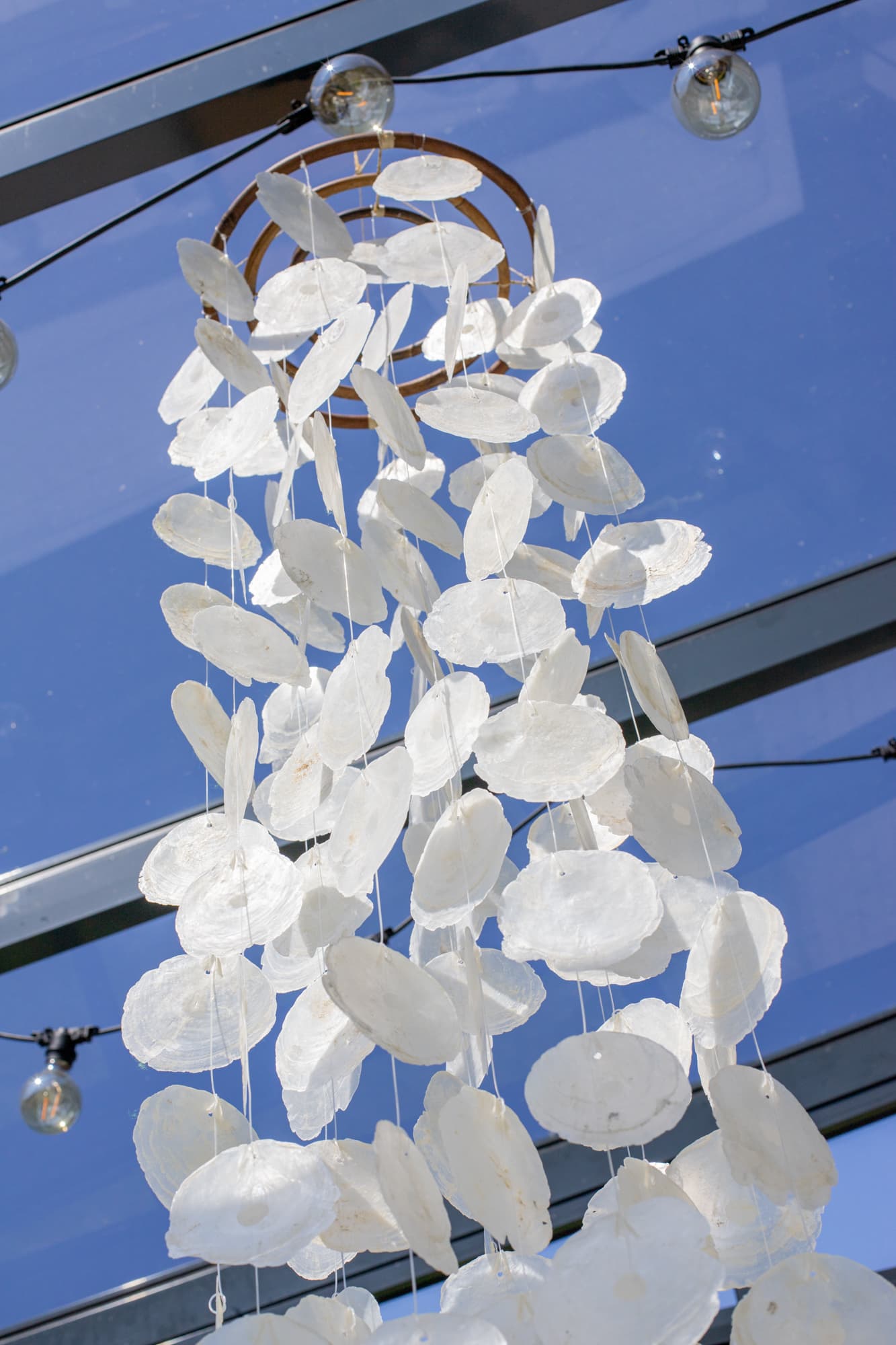 Capiz Shell Wind Chime "Sea Breeze"