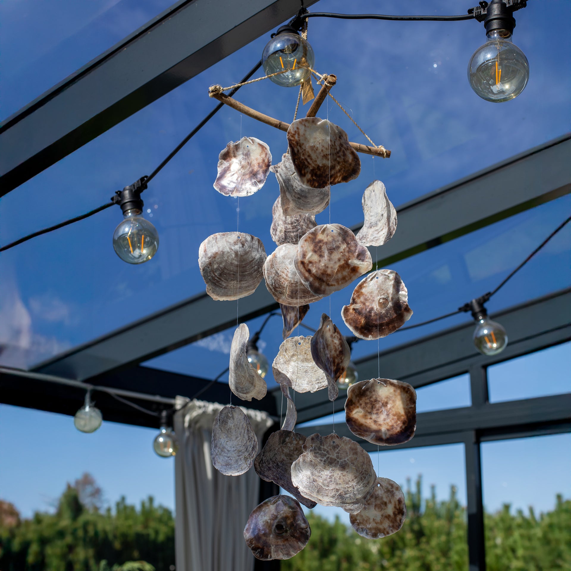 Capiz Shell Wind Chime "Sea Breeze"